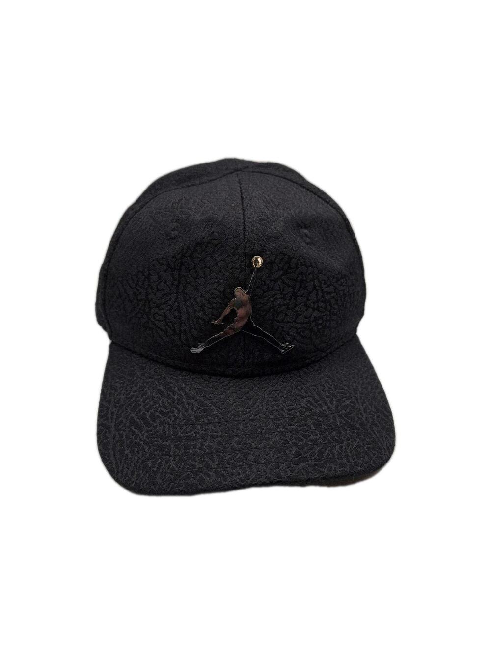 Nike Air Jordan Infant Hat SBlack Elephant Print Jumpman Snapback Flatbrim Cap